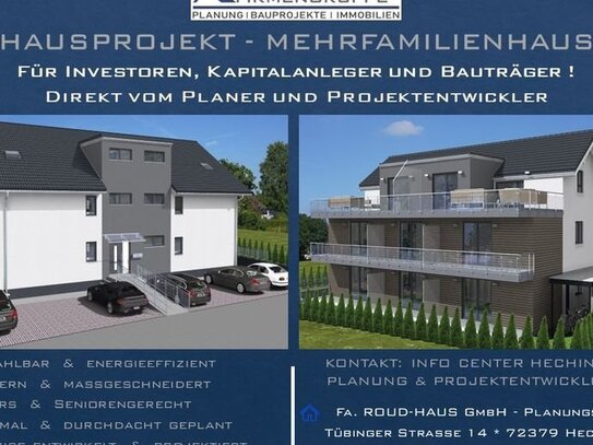 + EXKLUSIVES MEHRFAMILIENHAUS-PROJEKT! +