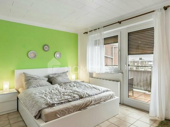 In Strandnähe! Tolles 1-Zimmer-Apartment mit Balkon, Stellplatz und Einbauküche