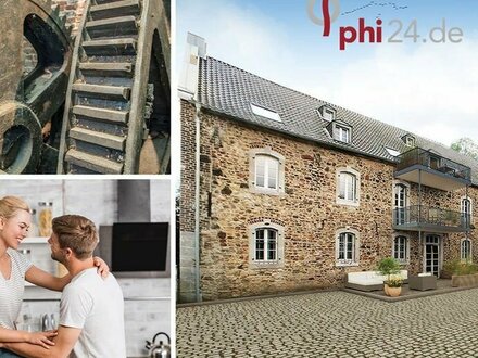 PHI AACHEN - Gemütliche und großzügig geschnittene 2-Raum-Wohnung mit Loftcharakter in einer Mühle!