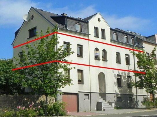 Große Wohnung mit Einbauküche und Gartennutzung