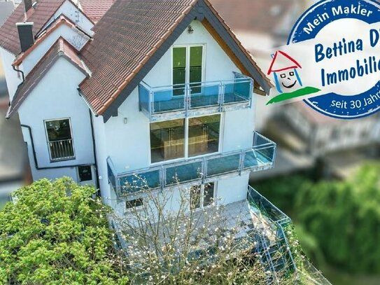 DIETZ: 1-2 Familien Mehrgenerationshaus in Feldrandlage mit Garten!