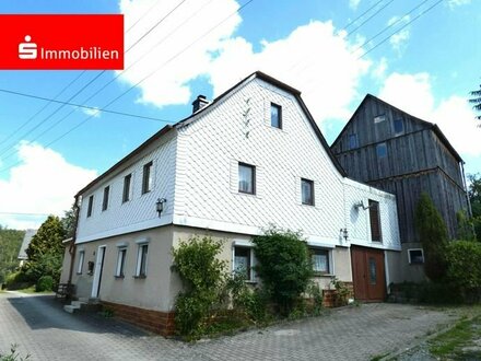 Ruhig Wohnen mit Blick auf die Bleilochtalsperre - Einfamilienhaus in Bad Lobenstein OT Saaldorf!
