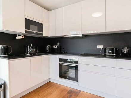 SOLLN: Moderne Luxuswohnung mit 92 m², Einbauküche und idyllischem Westbalkon