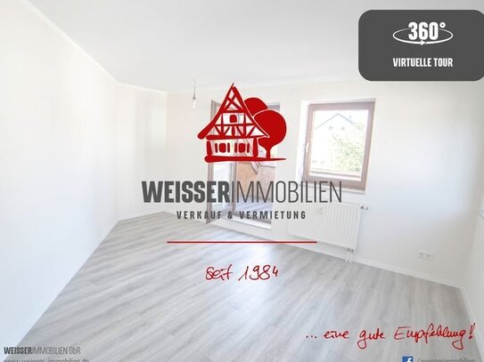 Helle und freundliche 3,5-Zimmermaisonette mit Loggia und Garage