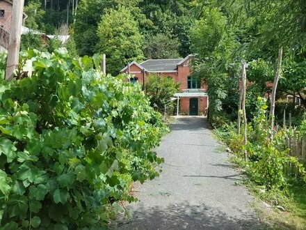 Haus / Villa mit großem Grundstück Wald Quelle Garten Sauna Stadtrand + Gewerbeimmobilie