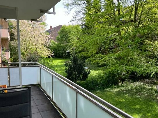 Renovierte 2 Zimmer Wohnung mit Süd-Balkon in Krefeld Bockum