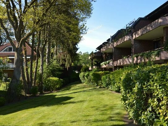 In grüner, ruhiger Lage in Heimfeld: großzügige Terrassenwohnung