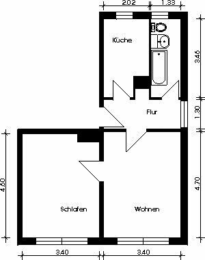 2-Zimmer-Wohnung in der Brüderstraße 6 in MD wartet auf Mieter