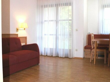 1-Zimmer-Appartement 510 EUR warm inkl. Strom / EBK / Vollmöbliert / Stellplatz