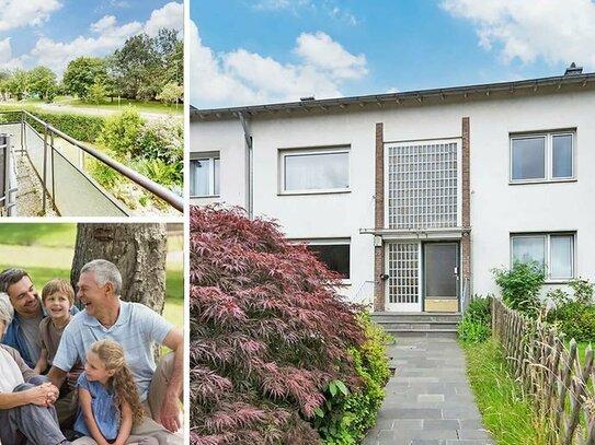 PHI AACHEN - Charmantes Zweifamilienhaus mit zwei Garagen und Garten in ruhiger Lage von Aachen!