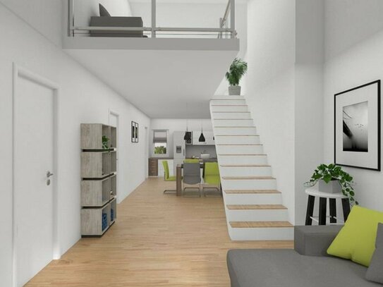 Heute kaufen - morgen einziehen ! Wunderschöne 3 Zimmer-Maisonette-Wohnung, große Dachterrasse (Westausrichtung), uvm...