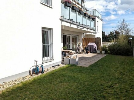 4-Zimmer-Whg mit großer Südterrasse und Gartenanteil