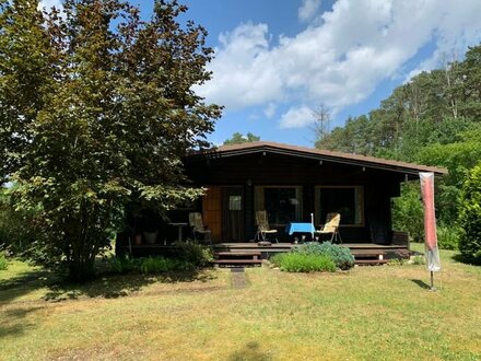 Naturnahes Wohnen im Holzhaus mit Waldblick