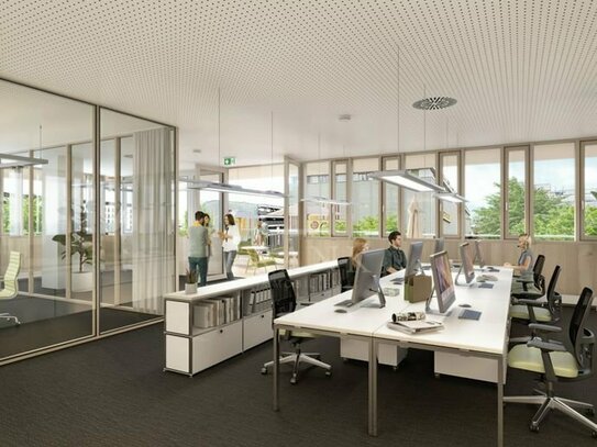 MODERNE ELEGANZ: NEUE BÜRO-/ PRAXISFLÄCHEN DIREKT AM HBF - PROVISIONSFREI