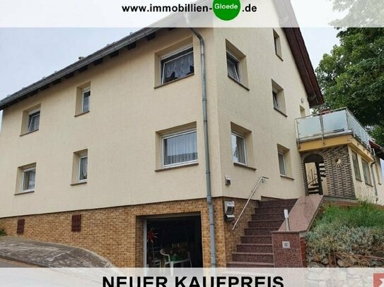 NEUER KAUFPREIS - Großzügiges, freistehendes Zweifamilienhaus 320 m² mit vielen Extras - eine Garage, 2 Stellplätze, Ph…