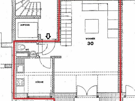 2-Zimmer-Maisonettewohnung