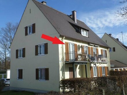 RESERVIERT - 1,5-Zimmer-Obergeschoss-Wohnung, mit Balkon, hochwertig ausgestattet, Weilheim