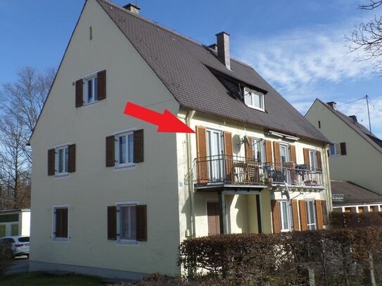 RESERVIERT - 1,5-Zimmer-Obergeschoss-Wohnung, mit Balkon, hochwertig ausgestattet, Weilheim