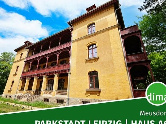 Parkstadt Leipzig - Erstbezug im Denkmal, Loggia, FBH, Parkett, Stellplatz, Keller, Aufzug u.v.m.