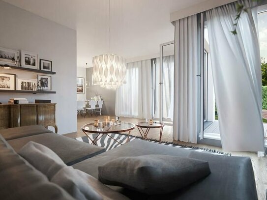 Ruhig und charmant: 2-Zimmer-Wohnung mit offenem Wohnkonzept und Balkon