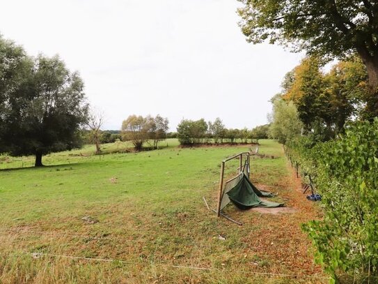 Resthof in Alleinlage mit 2 Wohnhäusern auf 5,5 ha Landfläche bei Bargteheide zu verkaufen