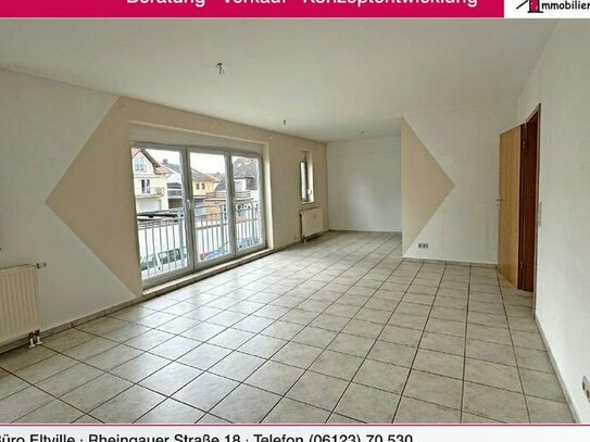 Top gepflegte 2-3 ZKB-Wohnung mit Balkon in guter Lage von Saulheim