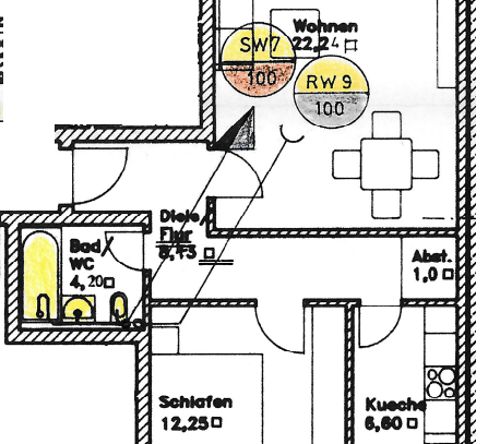 Wohnung zur Miete, for rent at Kapellenberg 814,, Chemnitz, (09120), Germany