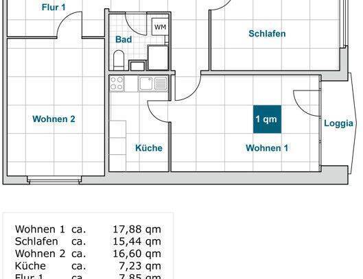 Kaltmiete zzgl. Nebenkosten, for rent at Prohliser Allee 31 , Prohlis-Süd , Dresden (01239)