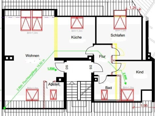 Wohnung zur Miete · Wohnen auf Zeit, for rent at Essen, Frohnhausen,, (45145), Germany