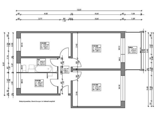 Wohnung zur Miete, for rent at Westliche Neustadt,, (06124), Halle (Saale), Germany