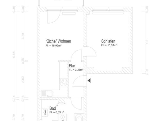 Wohnung zur Miete, for rent at (09130), Yorckgebiet 231,, Chemnitz, Germany