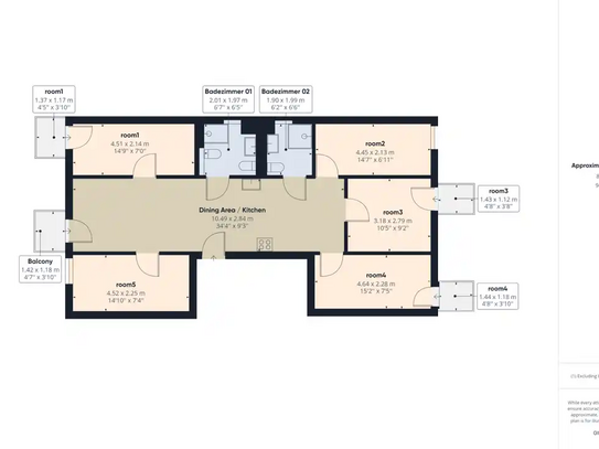 Nettokaltmiete exkl. Betriebskosten, for rent at Rathenaustraße , Oberschöneweide , Berlin (12459)