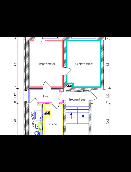 Kaltmiete zzgl. Nebenkosten, for rent at Chemnitz (09127), Germany