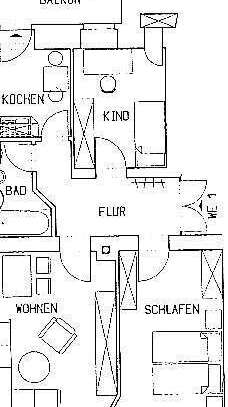 Wohnung zur Miete, for rent at Bernsdorf 421,, Chemnitz, (09126), Germany