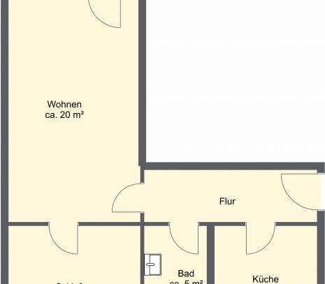 Nettokaltmiete exkl. Betriebskosten, for rent at Waldstraße 31 , Heidenau (01809)