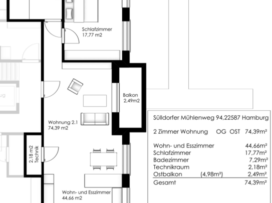 Wohnung zur Miete, for rent at Blankenese,, Hamburg, (22587), Germany