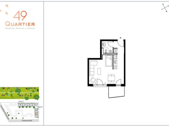 Wohnung zur Miete · Wohnen auf Zeit, for rent at Heinersdorf,, Berlin, (13089), Germany