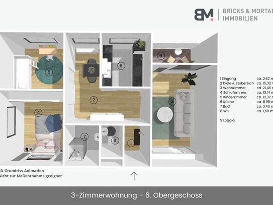 Wohnung zur Miete, for rent at Langwasser - Südwest,, (90473), Nürnberg, Germany