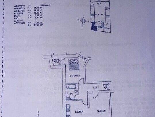 Kaltmiete zzgl. Nebenkosten, for rent at Olvenstedter Str.44 a , Stadtfeld Ost , Magdeburg (39108)