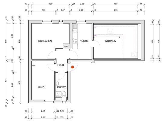 Wohnung zur Miete, for rent at Grüna 951,, Chemnitz/OT Grüna, (09224), Germany