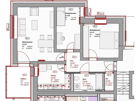 Wohnung zur Miete, for rent at Nordwestlicher Stadtteil,, (97421), Schweinfurt, Germany