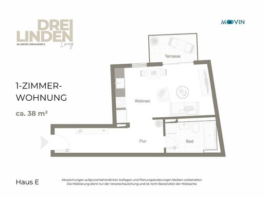 Nettokaltmiete exkl. Betriebskosten, for rent at Dreilindenstraße 8 , Altlindenau , Leipzig (04177)