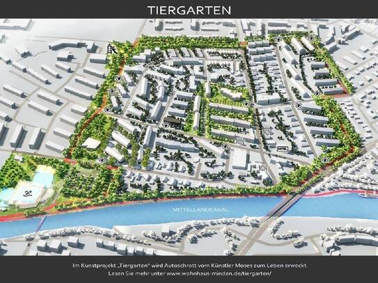 Nettokaltmiete exkl. Betriebskosten, for rent at Werraweg 6 , Innenstadt , Minden (32425)