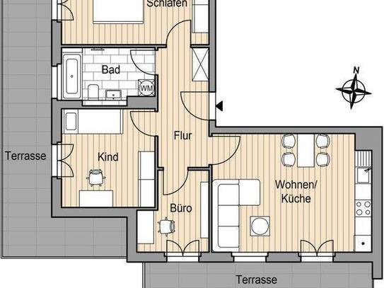 Kaltmiete zzgl. Nebenkosten, for rent at An der Villa Bolle 4 , Köpenick , Berlin (12557)