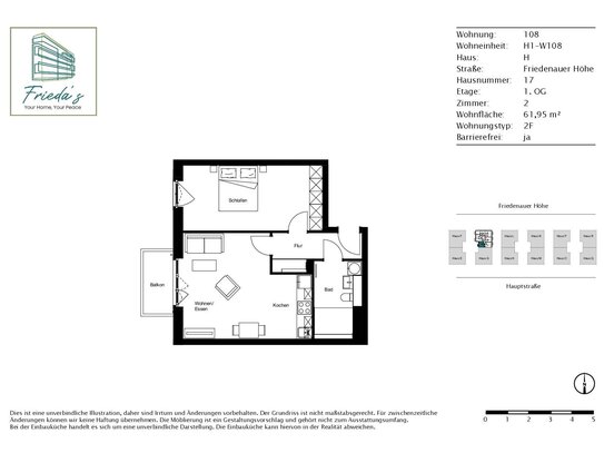 Wohnung zur Miete, for rent at Friedenau,, (12159), Berlin, Germany