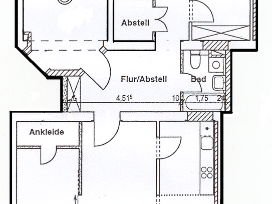 Kaltmiete zzgl. Nebenkosten, for rent at Am Exerzierplatz 5 , Parchim , Parchim (19370)