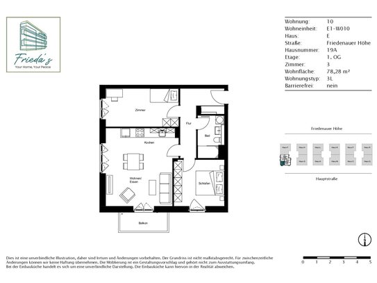 Wohnung zur Miete, for rent at Friedenau,, (12159), Berlin, Germany