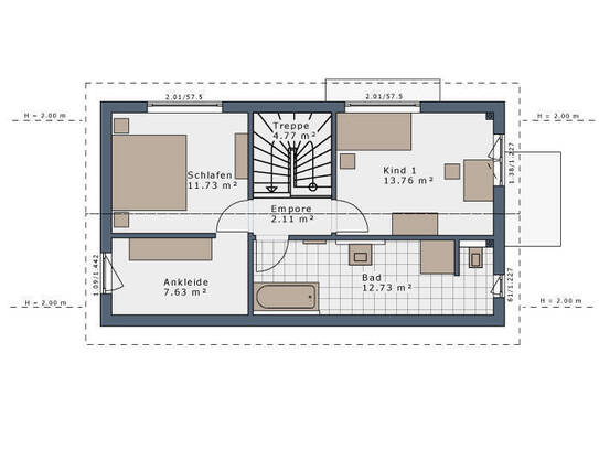 Haus 107 m² 1313 € zur Miete Wanfried,Wanfried(37281)