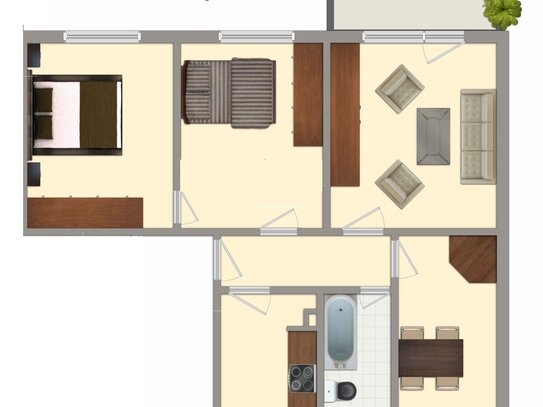 Nettokaltmiete exkl. Betriebskosten, for rent at Sangerhausen, Sangerhausen (06526), Germany