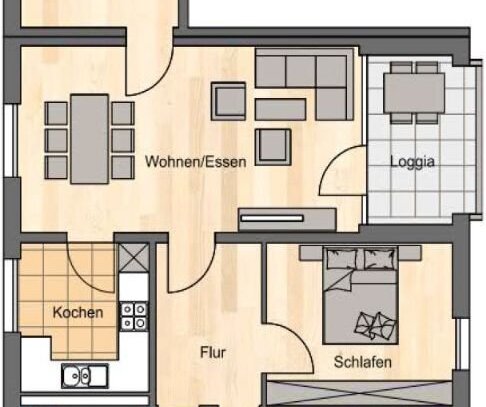 Wohnung zur Miete, for rent at (07743), Zwätzen,, Jena, Germany